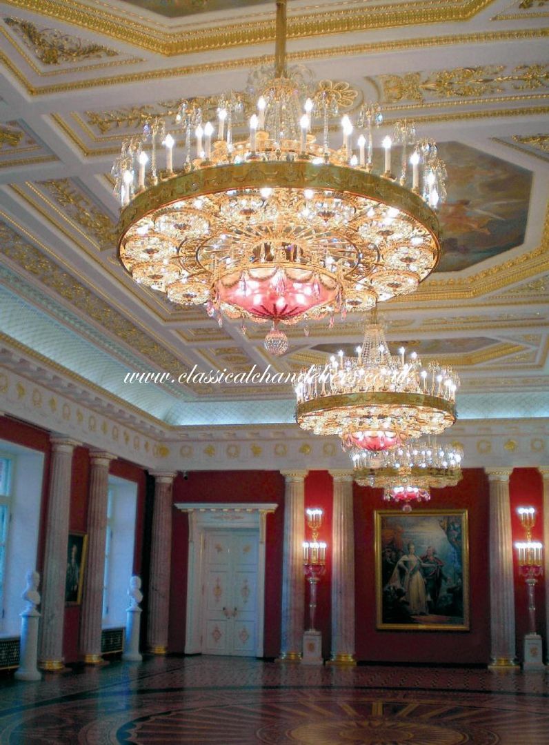 Classical PC0910-610-086-01 Classical Chandeliers مساحات تجارية محلات تجارية