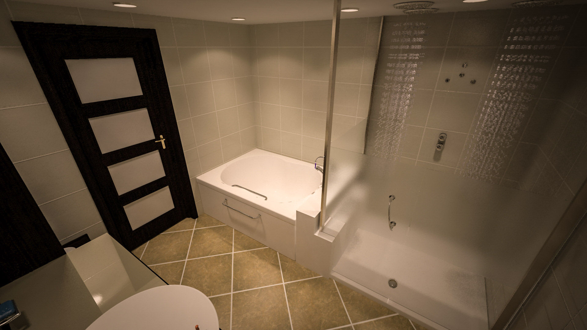 العبور, Reda Essam Reda Essam 現代浴室設計點子、靈感&圖片