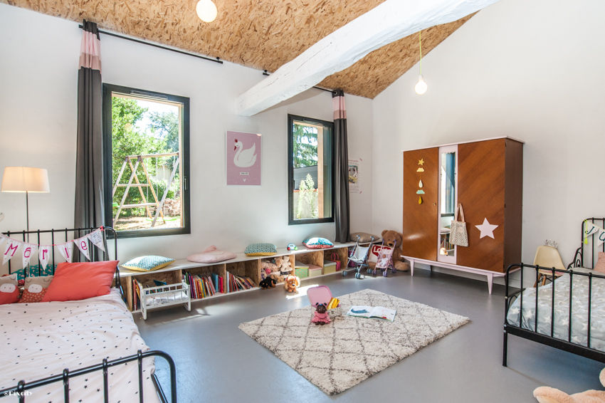 Rénovation écologique d'une maison de ville, Pixcity Pixcity Modern nursery/kids room Accessories & decoration