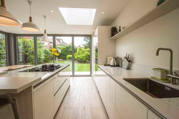 Kitchen Extension – Strawberry Hill, Twickenham, Cube Lofts Cube Lofts Modern Mutfak