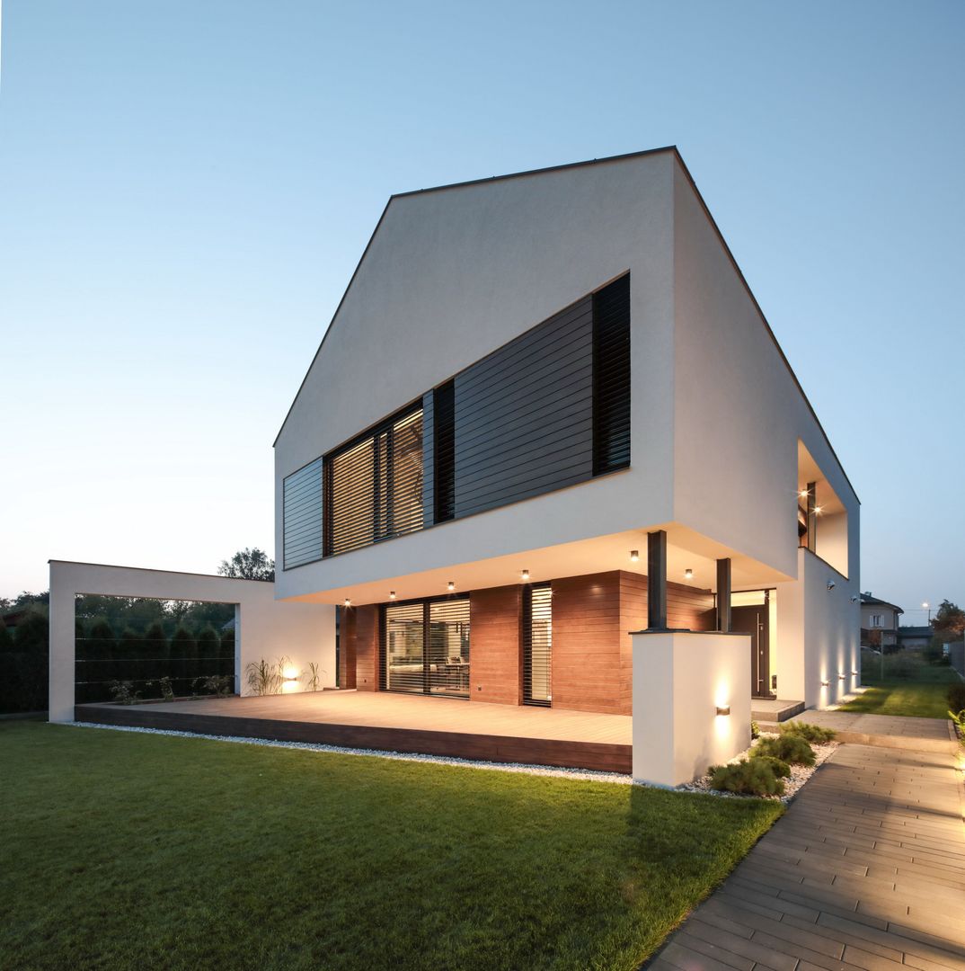 FRA HOUSE, BECZAK / BECZAK / ARCHITEKCI BECZAK / BECZAK / ARCHITEKCI モダンな 家