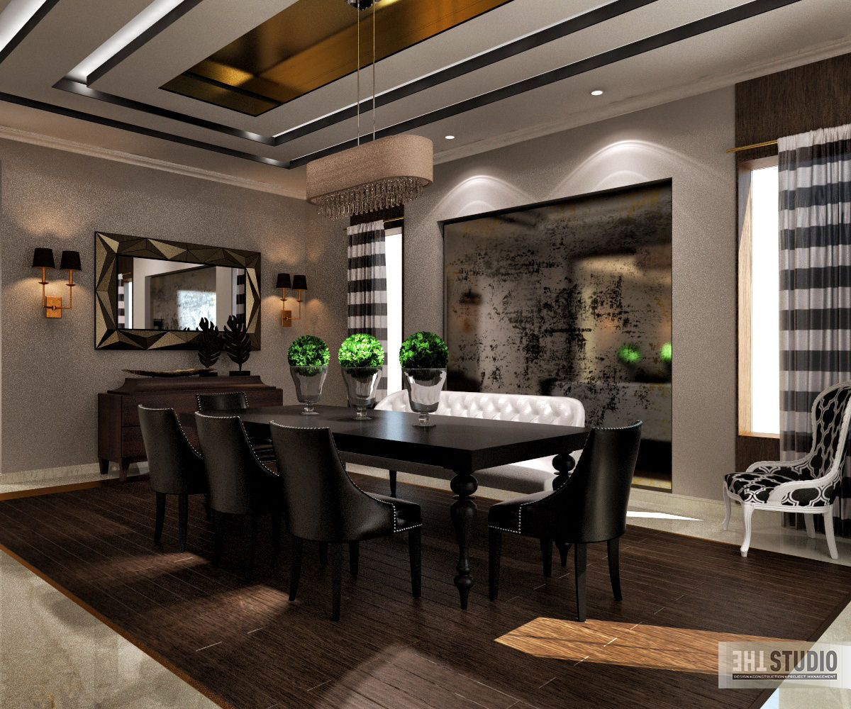 Lake View-Cairo homify Modern dining room