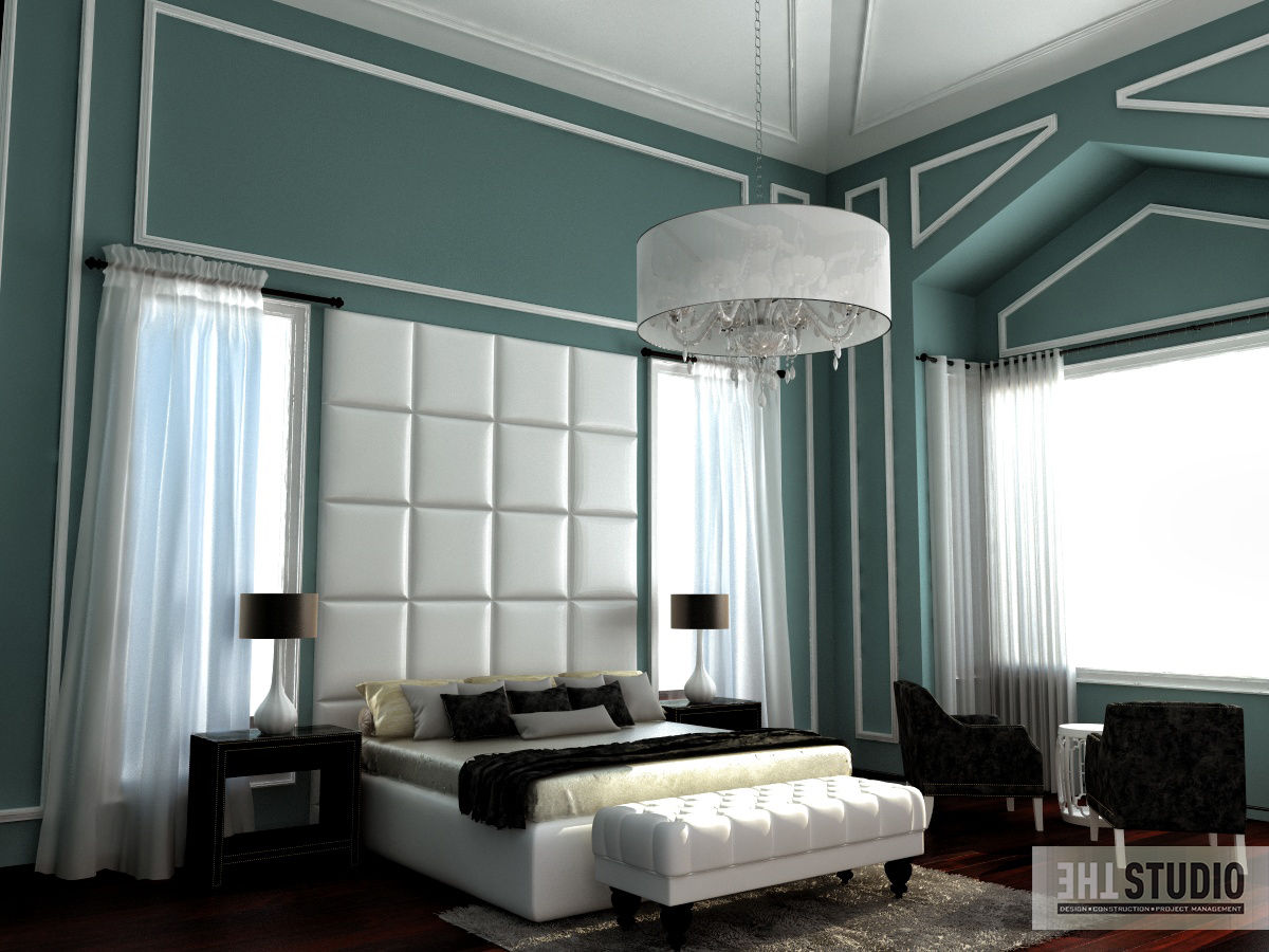 Lake View-Cairo homify Modern Bedroom interior,design,bedroom,new_classic