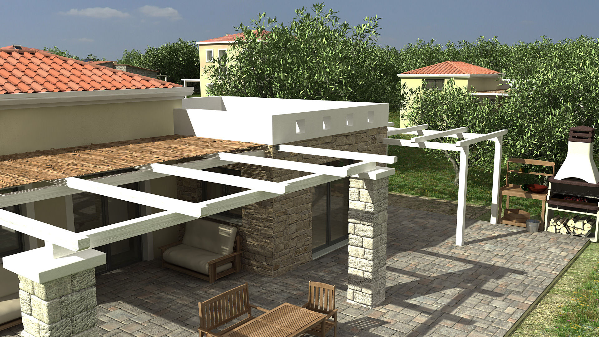 Çanakkale İnşaat Taahhüt 0 286 222 01 77, Gülşahin Gülşahin Jardines de estilo mediterráneo