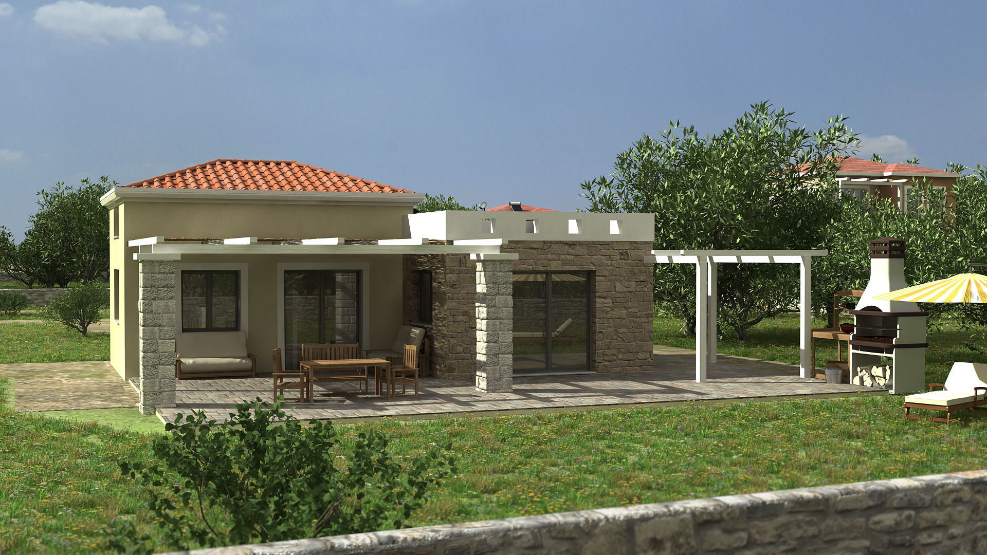 Çanakkale İnşaat Taahhüt 0 286 222 01 77, Gülşahin Gülşahin Mediterranean style balcony, veranda & terrace