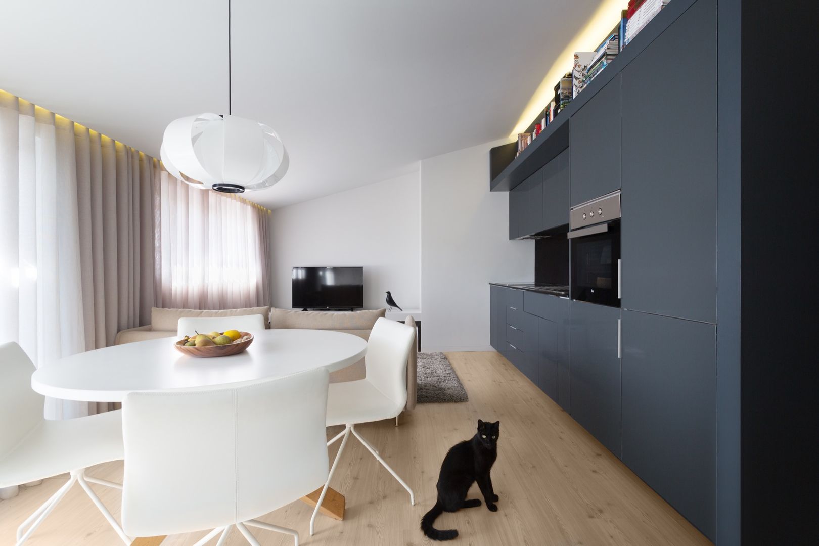 SS Apartment, PAULO MARTINS ARQ&DESIGN PAULO MARTINS ARQ&DESIGN 미니멀리스트 거실