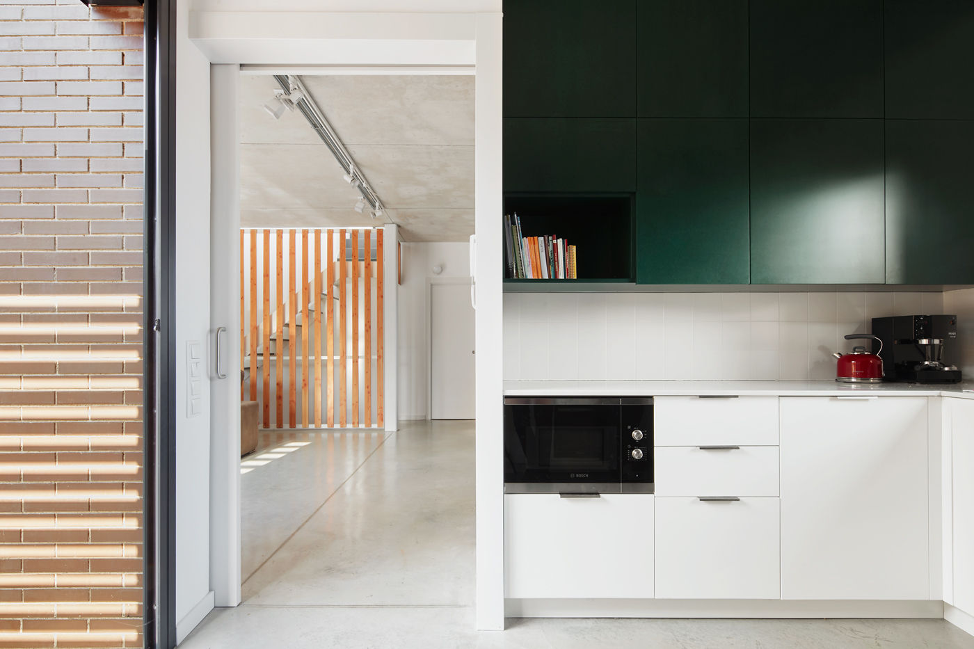 54COD Obra nueva de casa aislada-adosada en Matadepera Vallribera Arquitectes Cocinas de estilo moderno