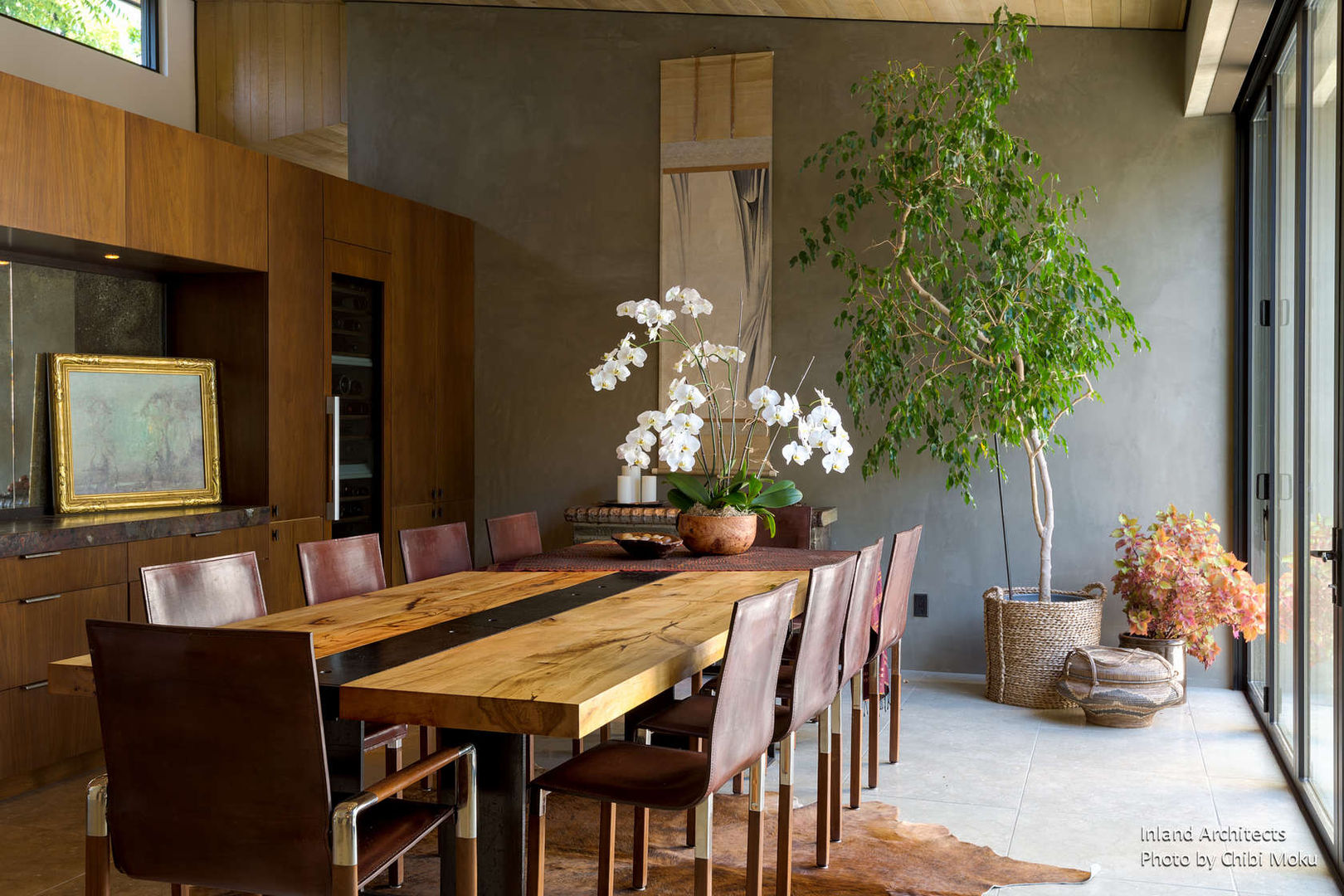 Inland Architects | The Orchard House | Bakersfield, CA, Chibi Moku Architectural Films Chibi Moku Architectural Films Modern dining room Wood Wood effect