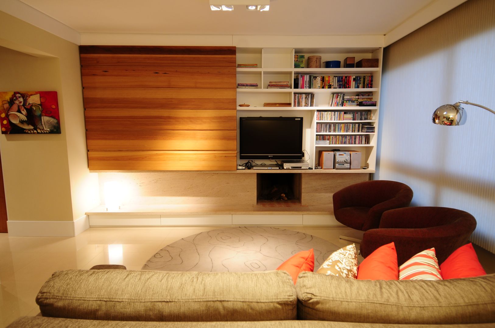 Apartamento Rio Branco., João Linck | Arquitetura João Linck | Arquitetura Living room