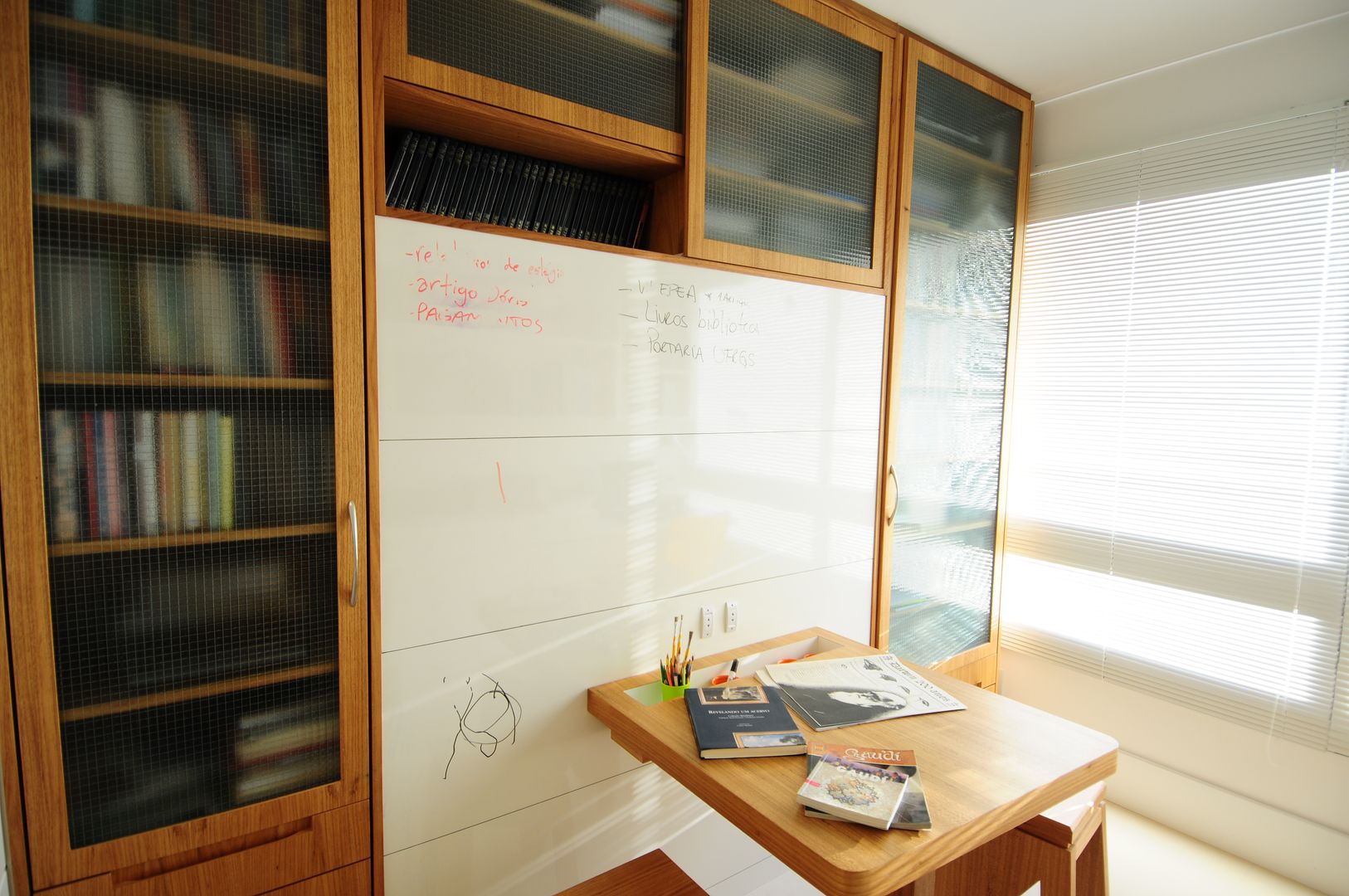 Apartamento Rio Branco., João Linck | Arquitetura João Linck | Arquitetura Oficinas y bibliotecas de estilo moderno