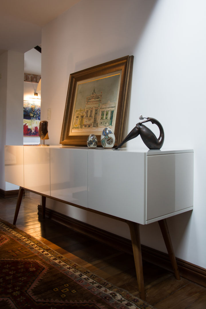 Residência Alamedas, João Linck | Arquitetura João Linck | Arquitetura Eclectic style corridor, hallway & stairs