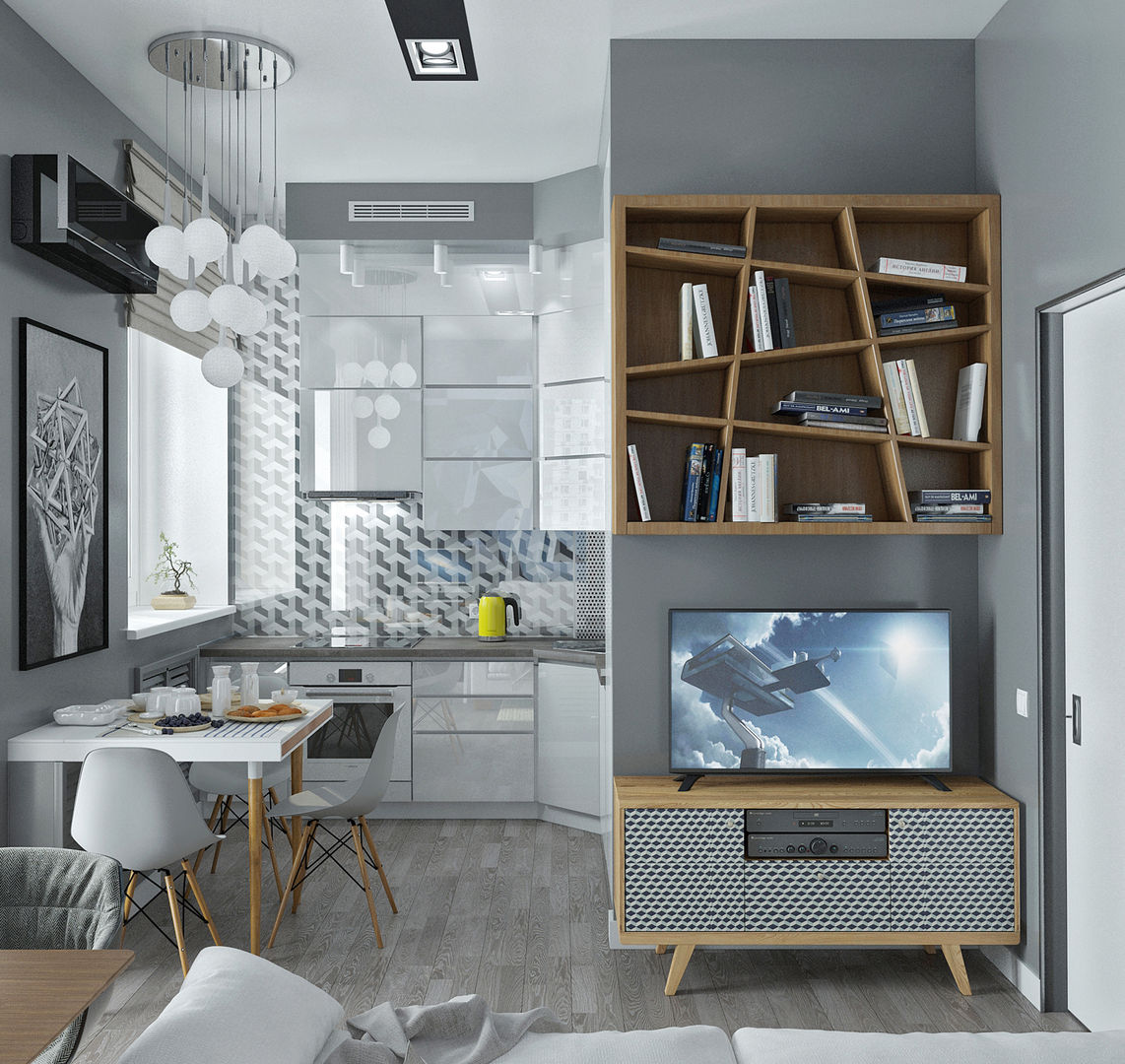 homify Minimalist Oturma Odası Ahşap Ahşap rengi