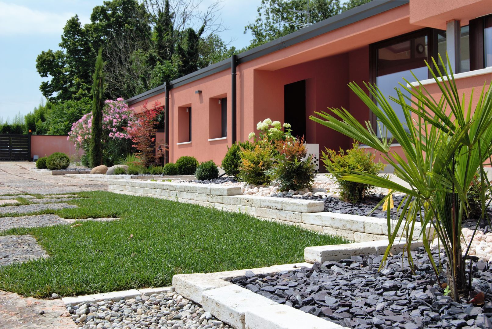 Modern garden, Lugo - Architettura del Paesaggio e Progettazione Giardini Lugo - Architettura del Paesaggio e Progettazione Giardini Палісадник