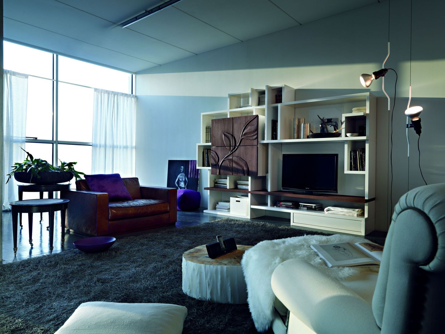 Geometric Living Room Furniture Casa Più Arredamenti living room furniture