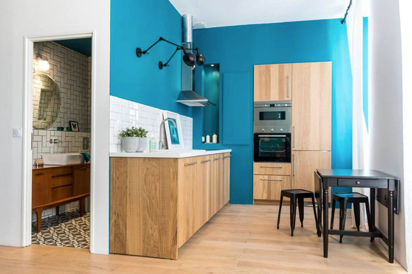 Blue Velvet, Insides Insides Industrial style kitchen