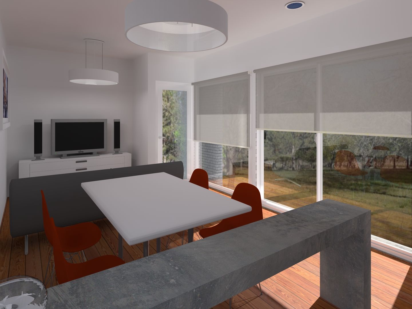 homify Modern dining room