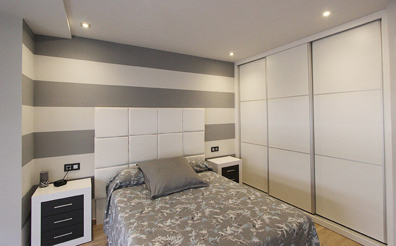 REFORMA DE VIVIENDA UNIFAMILIAR, Novodeco Novodeco Modern style bedroom