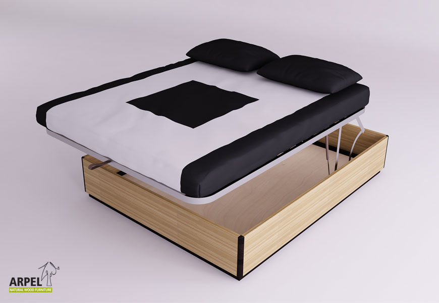 Arredare la camera da letto in stile minimal, Arpel Arpel Phòng ngủ phong cách tối giản Beds & headboards