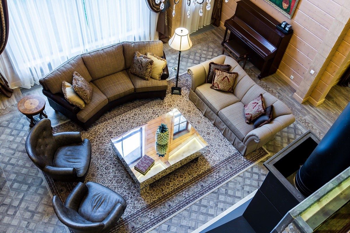 Дом из клееного бруса GOOD WOOD, 783 кв.м., GOOD WOOD GOOD WOOD Classic style living room