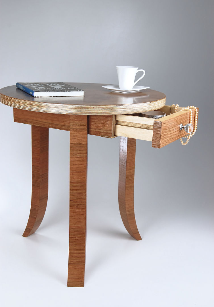 Coffee table / bedside table Meble Autorskie Jurkowski Rustieke kleedkamers Hout Beige Opbergen