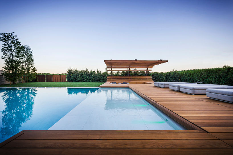 Garden Le Monde, Alessandro Isola Ltd Alessandro Isola Ltd Modern pool