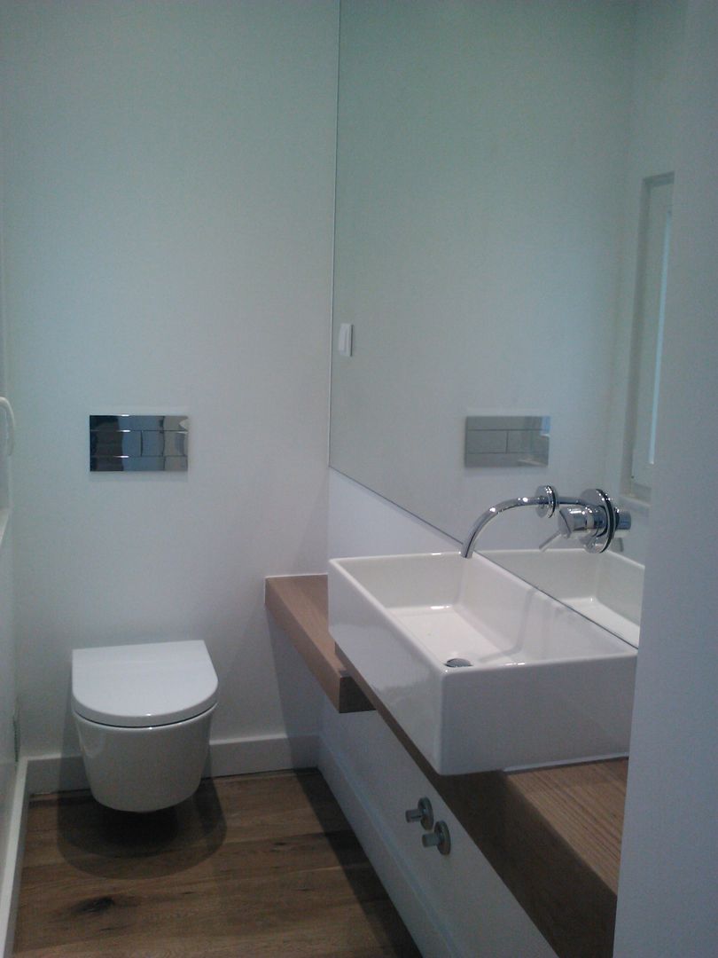 House - Arco do Cego, Lisbon, QFProjectbuilding, Unipessoal Lda QFProjectbuilding, Unipessoal Lda Bathroom