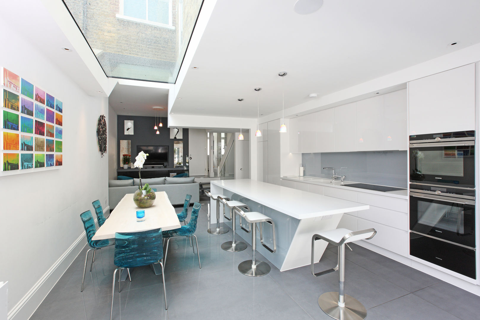 Battersea Town House, PAD ARCHITECTS PAD ARCHITECTS Modern style kitchen