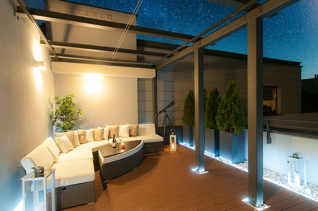 Aranżacja tarasu, Perfect Space Perfect Space بلكونة أو شرفة