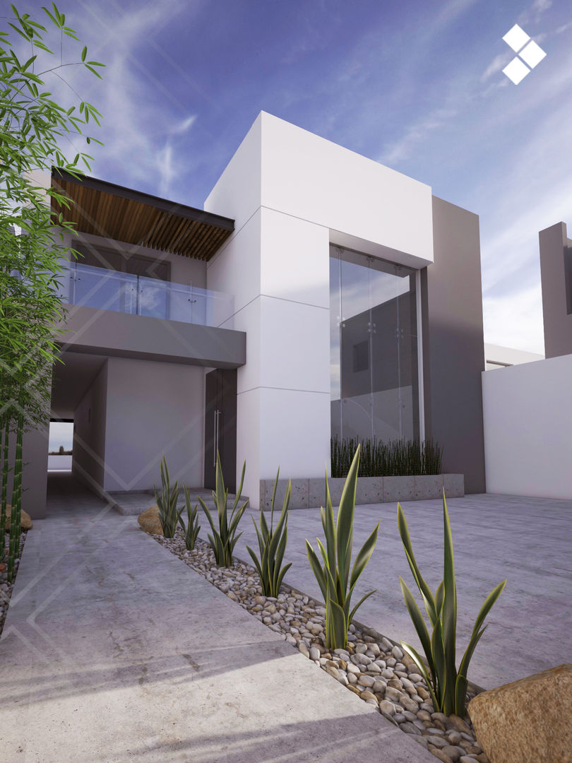 Casa JM, CDR CONSTRUCTORA CDR CONSTRUCTORA Modern houses