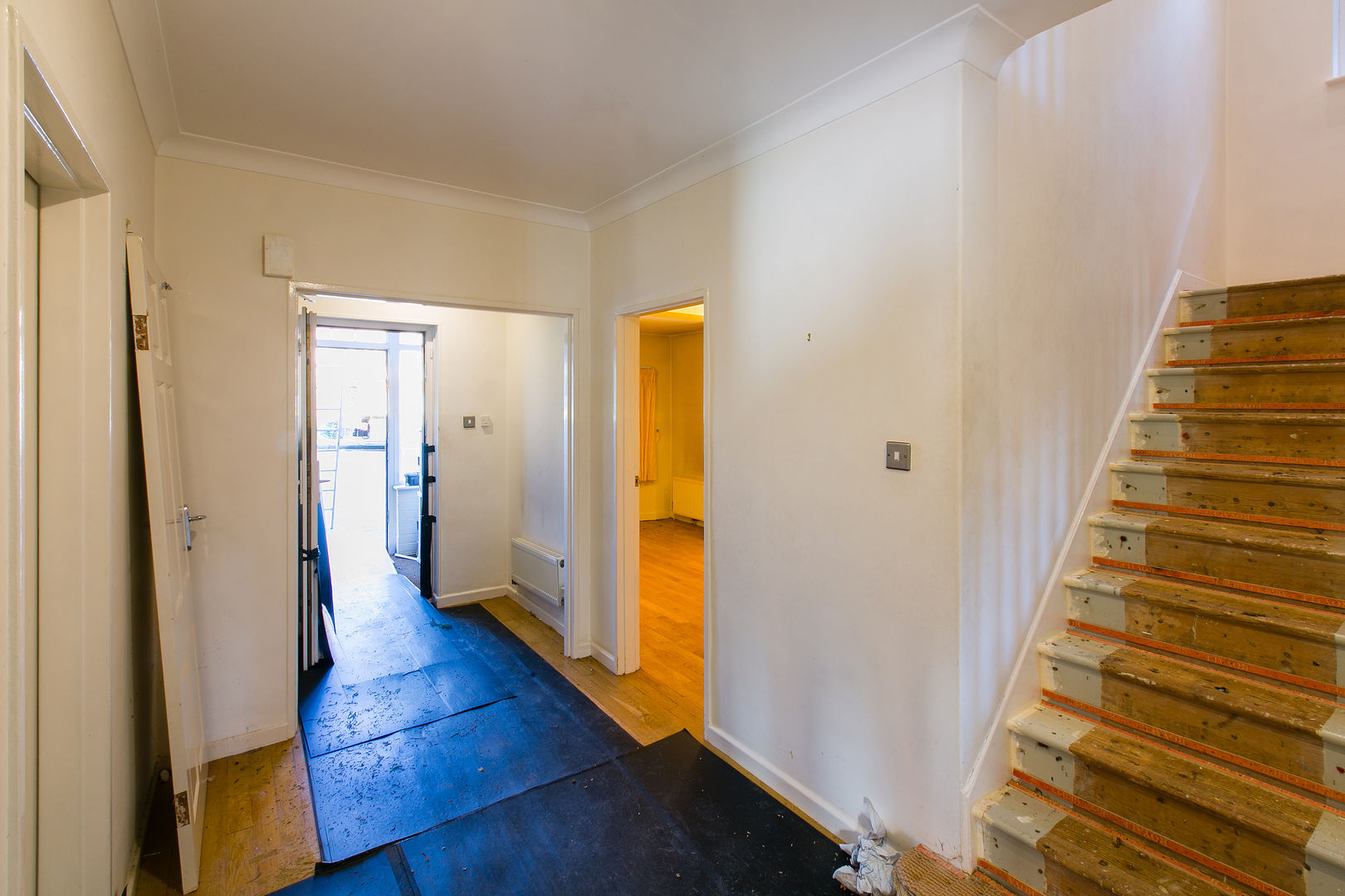 hallway - before POWER 2 BUILD LTD