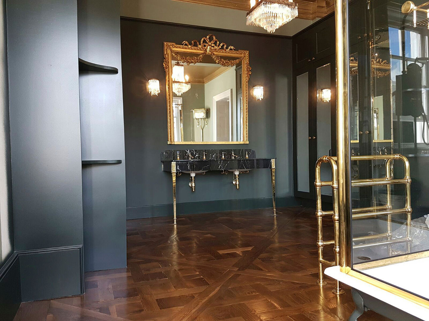 Parquet de Versailles, The British Wood Flooring Company The British Wood Flooring Company Bathroom Parquet de Versailles