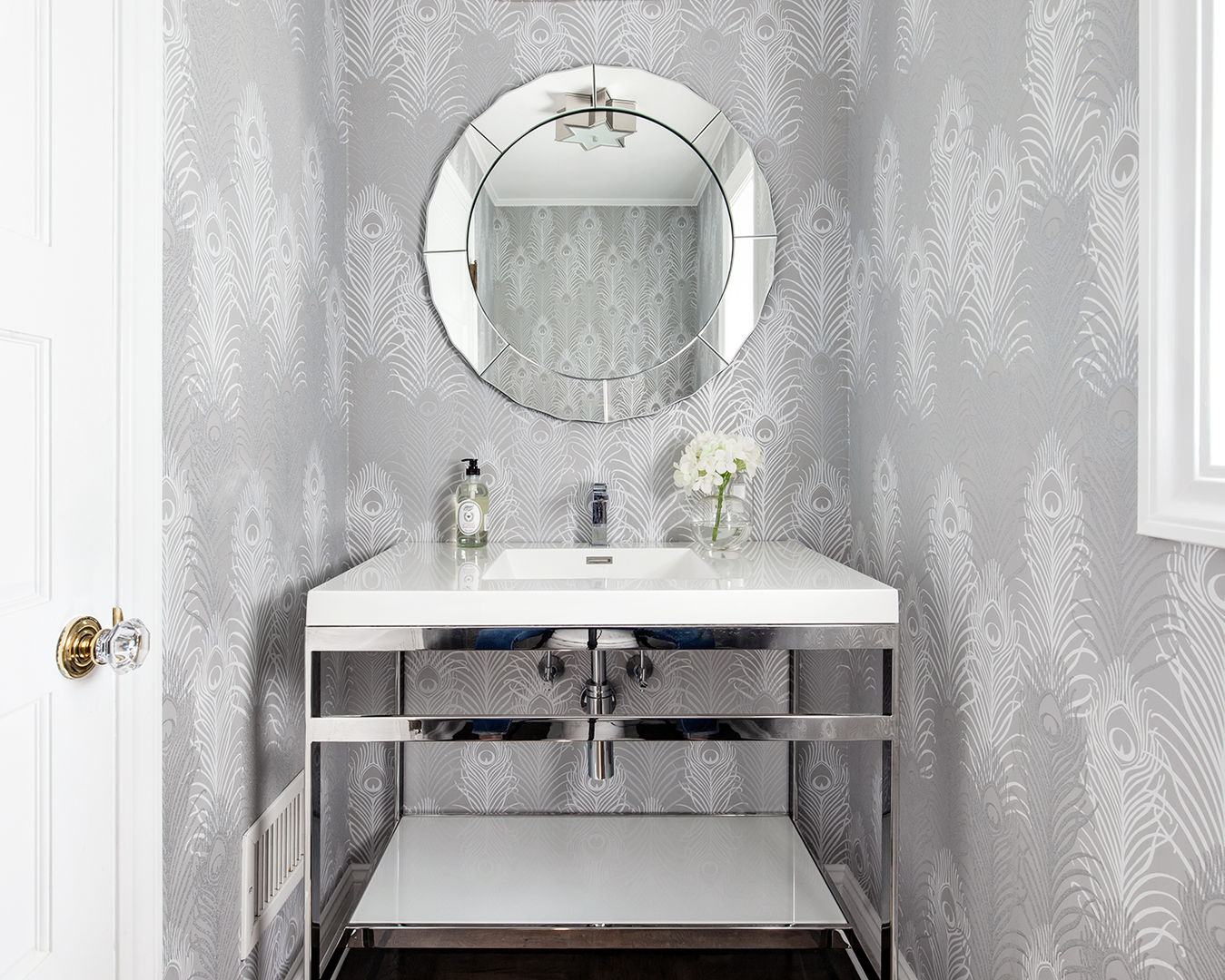 Powder Room Clean Design Modern bathroom