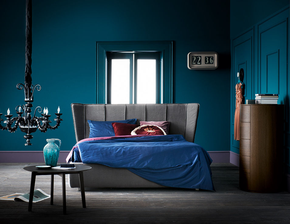 Celiné Dall'Agnese Modern Bedroom Beds & headboards