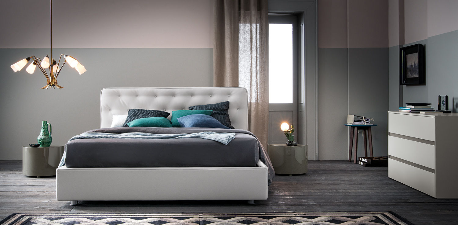 Gemma Dall'Agnese Modern Bedroom Beds & headboards