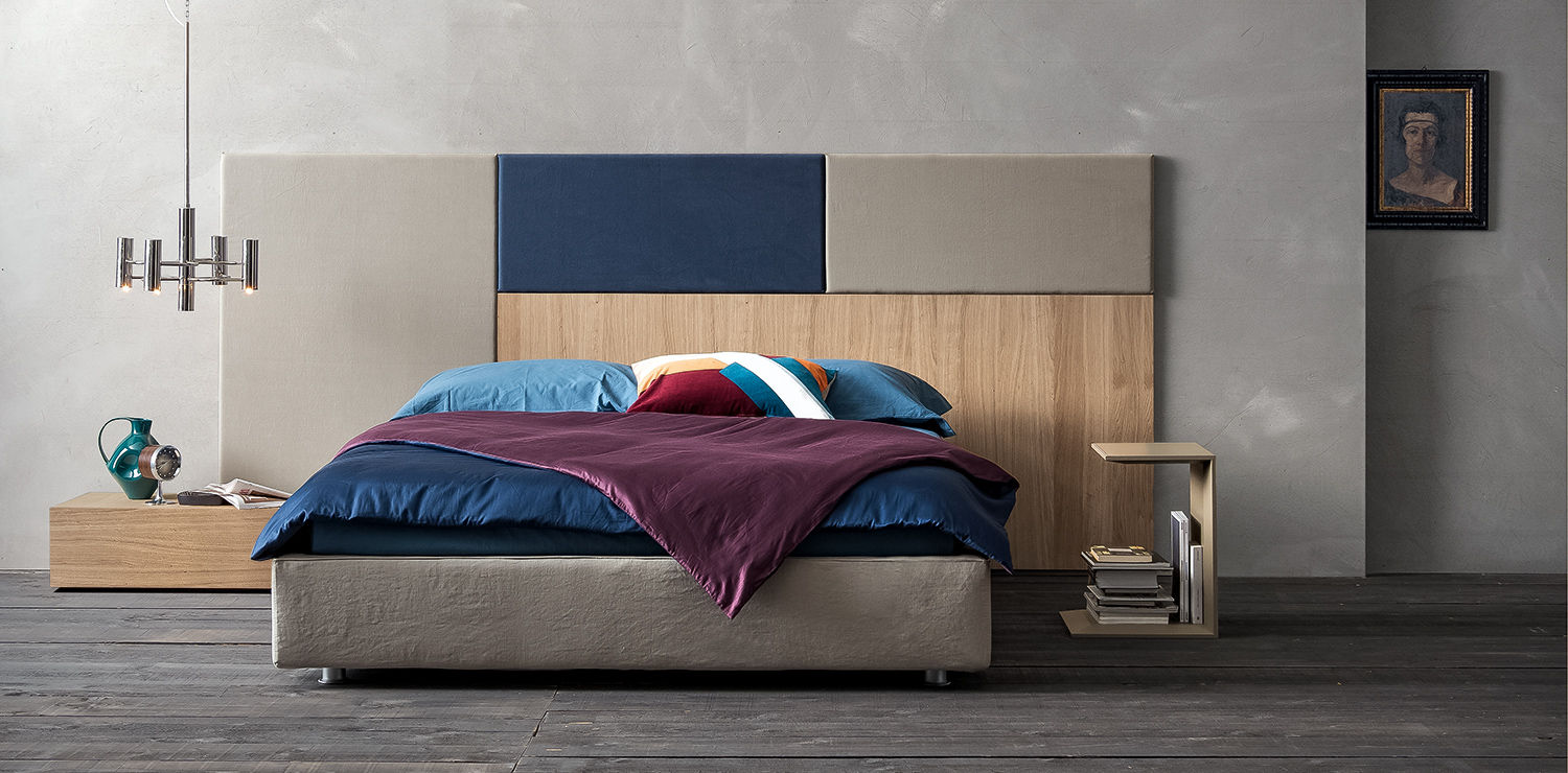 Square Dall'Agnese Modern style bedroom Beds & headboards