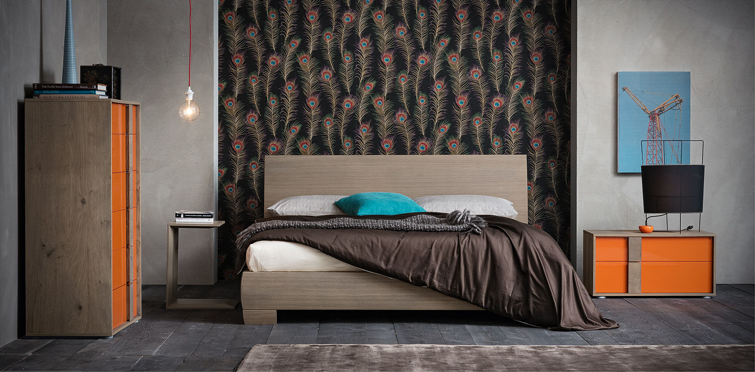 Victor Dall'Agnese Modern Bedroom Beds & headboards