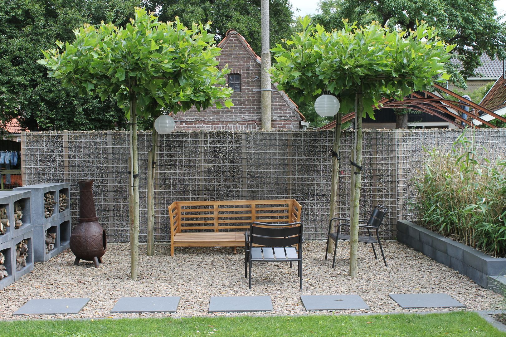 Leuke tuin in Friesland, Joke Gerritsma Tuinontwerpen Joke Gerritsma Tuinontwerpen Moderner Garten