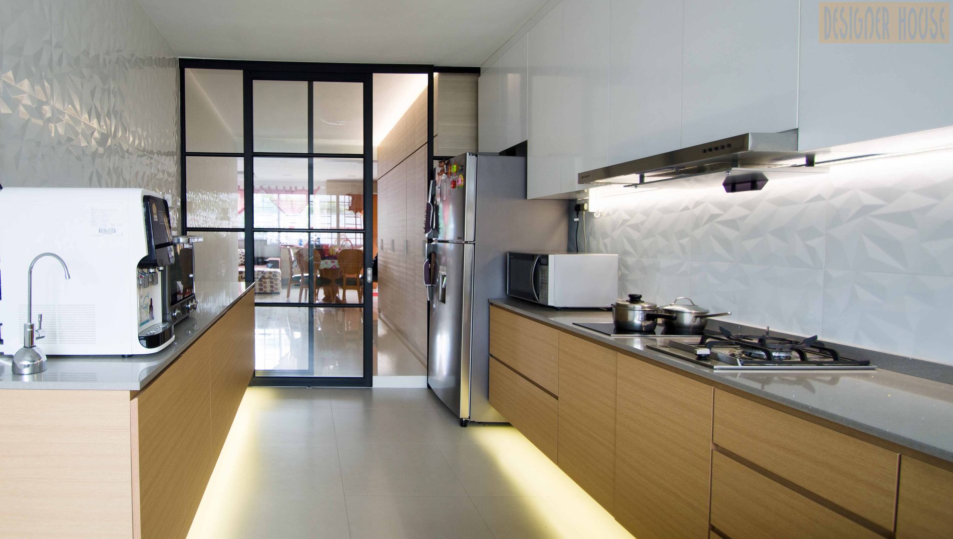 Potong Pasir Renovation, Designer House Designer House Kitchen Lighting