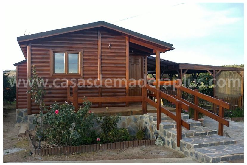 Casas de Madera Plus, Casas de madera plus Casas de madera plus Country style houses