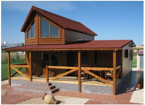 Casas de Madera Plus, Casas de madera plus Casas de madera plus Country style houses