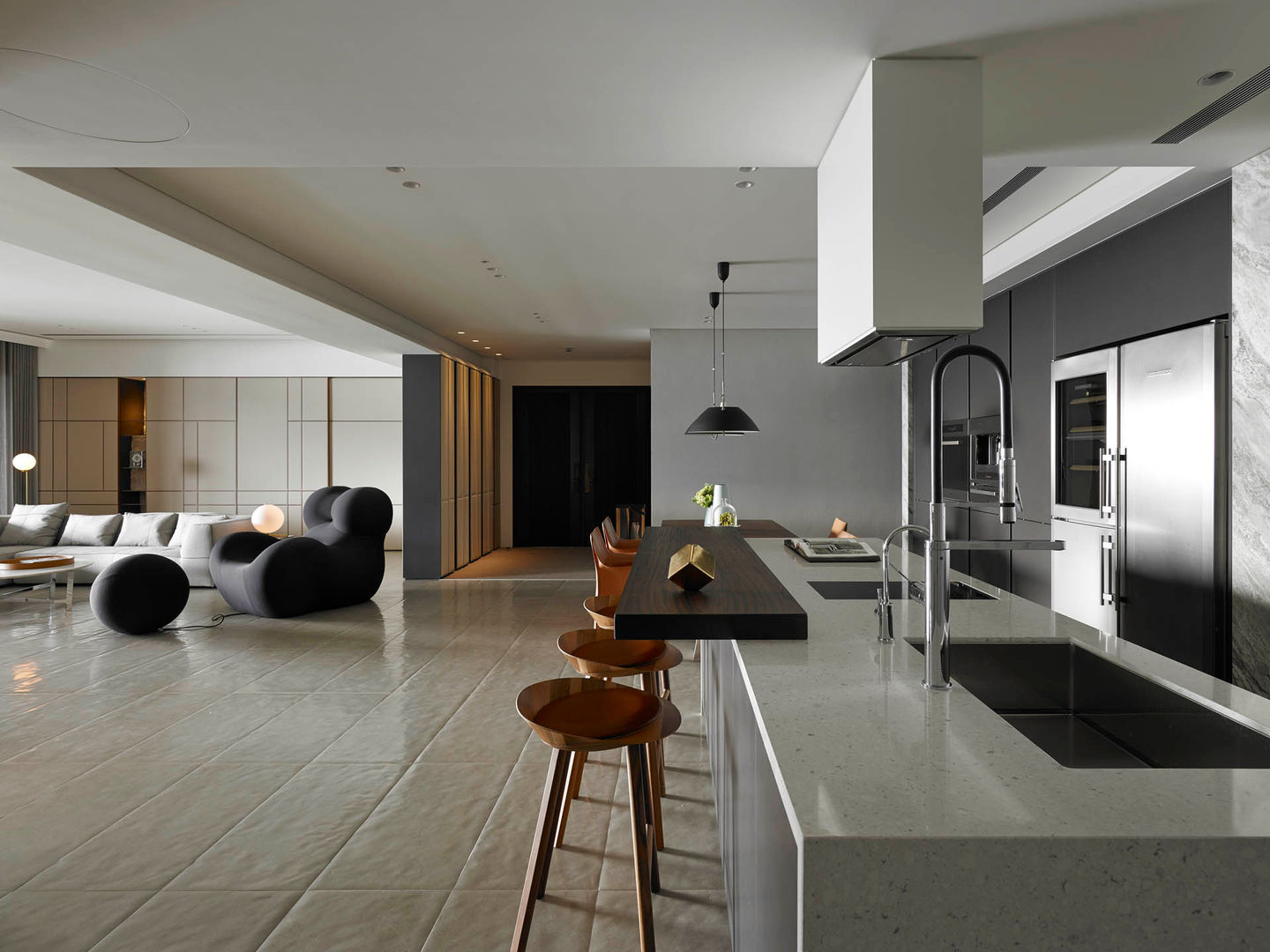 Timeless 慢行, 水相設計 Waterfrom Design 水相設計 Waterfrom Design Dapur Minimalis