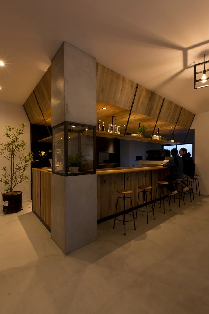 cafe CICERO, ALTS DESIGN OFFICE ALTS DESIGN OFFICE Klassische Küchen Metall