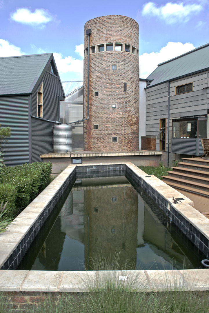 Barn House - Swimming pool Strey Architects Pool Concrete Barn House,Strey Architects,Sustainable design,Light weight steel,Steel,Cladding,Green,Passive design