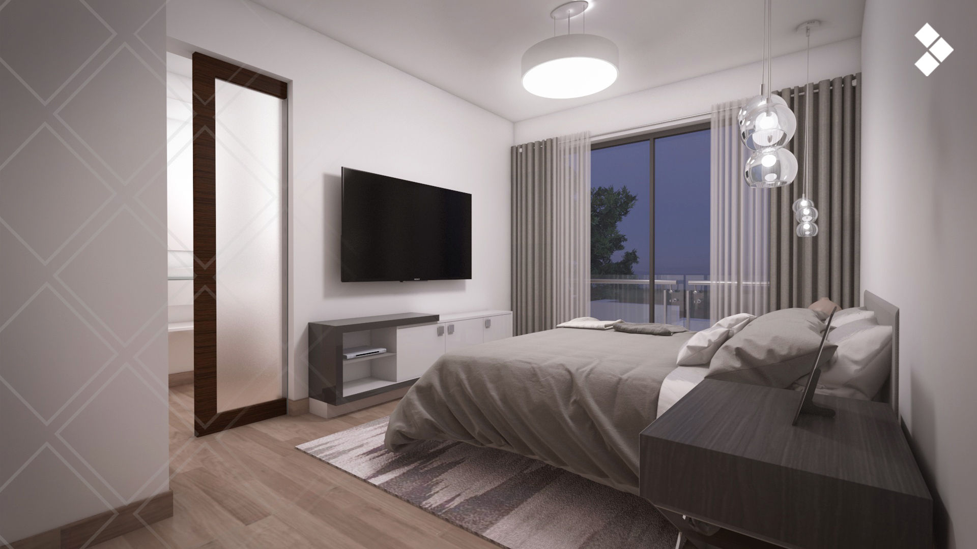 CIENTO30, CDR CONSTRUCTORA CDR CONSTRUCTORA Modern style bedroom