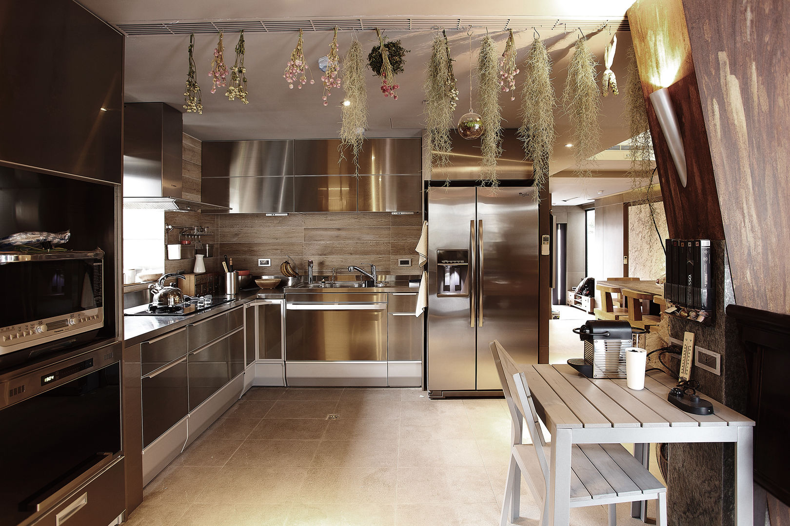 偶像劇豪宅大曝光, 戎馬整合設計 戎馬整合設計 Asian style kitchen