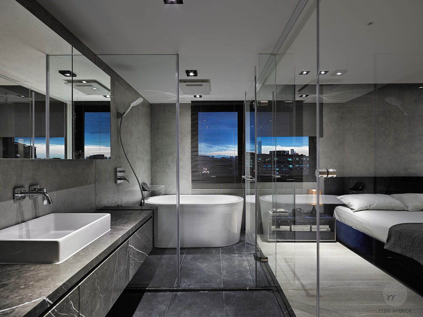 源自原本 Essence 源原設計 YYDG INTERIOR DESIGN Modern bathroom