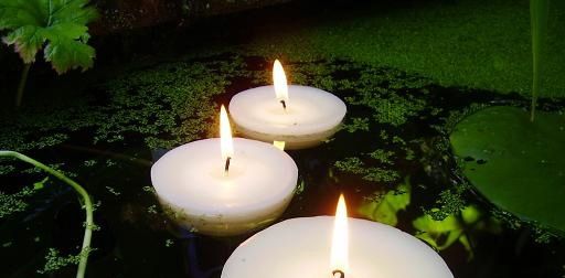 Floating Candles, The London Candle Company The London Candle Company Klasyczne domy Akcesoria i dekoracje