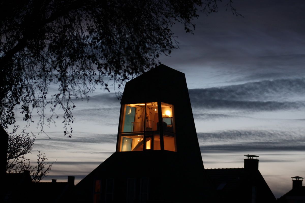 Torenwoning, Architectenbureau Jules Zwijsen Architectenbureau Jules Zwijsen Rumah Modern