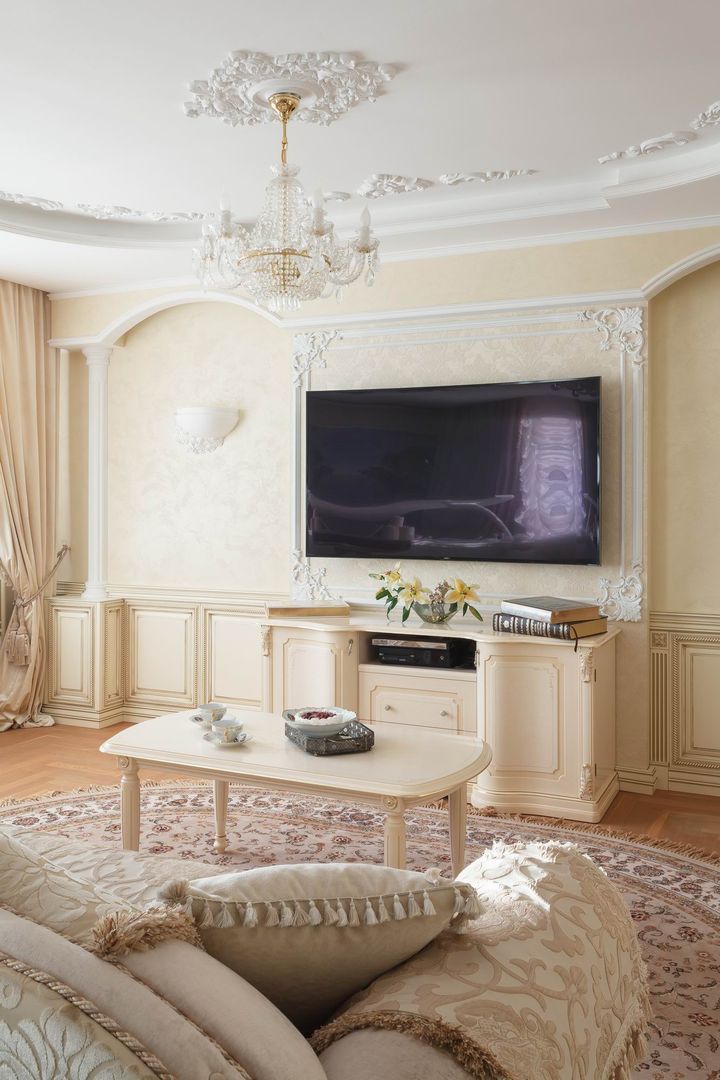 Объект на ул. Бабушкина, Галина Глебова Галина Глебова Living room