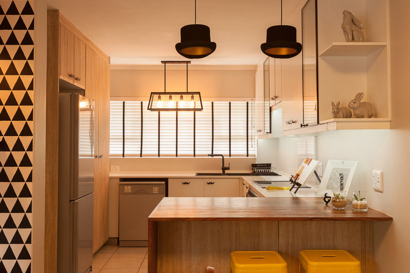 House B - House Design , Redesign Interiors Redesign Interiors Cozinhas ecléticas